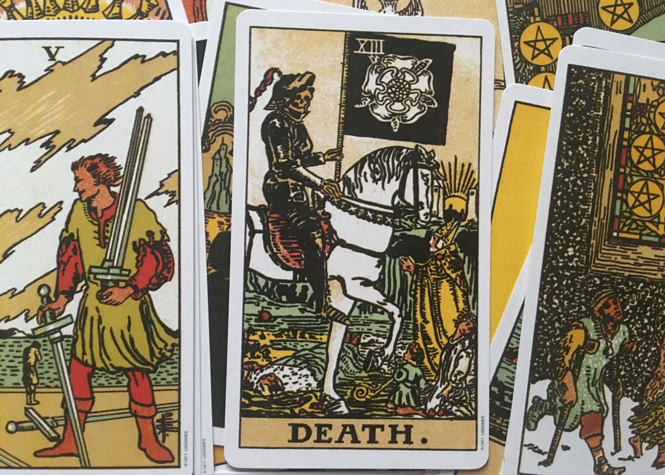 The Death Tarot Card Meanings In The Tarot Deck