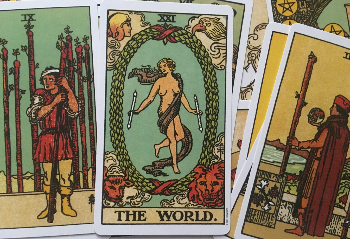 The World Tarot Card - Meanings in the Tarot Deck