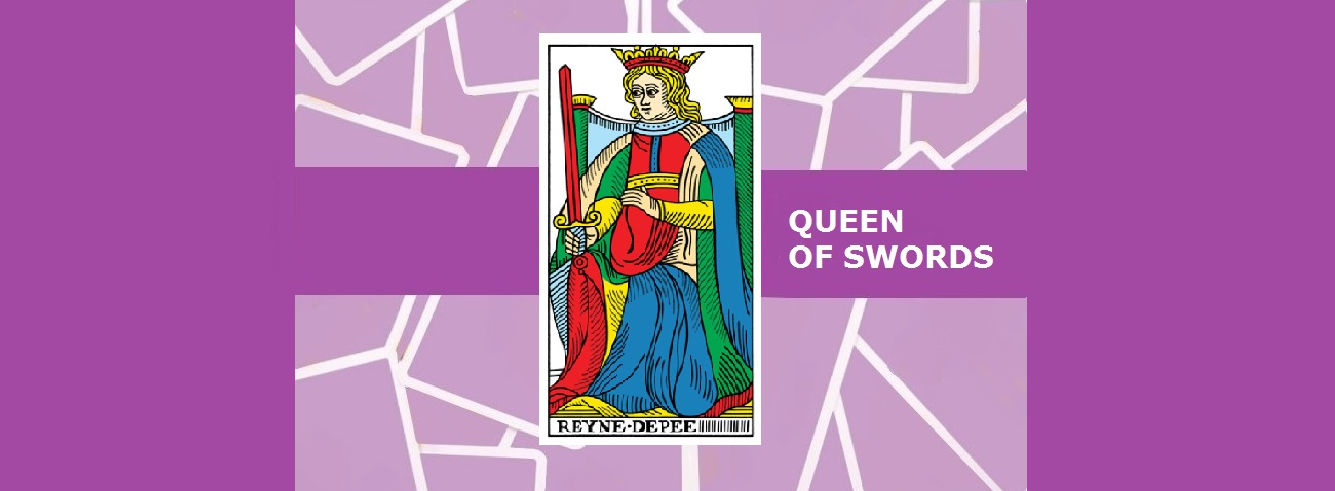 The Queen of Swords Tarot Card