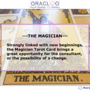 THE MAGICIAN tarot card