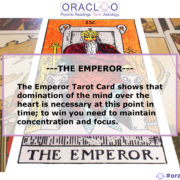 THE EMPEROR tarot card