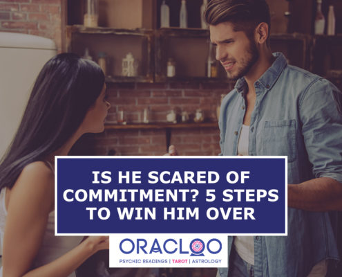 Oracloo is he scared of commitment
