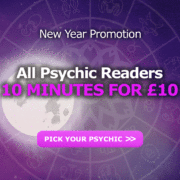 Oracloo Psychic Readings Promotion - all psychic readings 10 minutes for £10