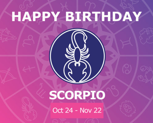 Oracloo Happy Birthday Scorpio