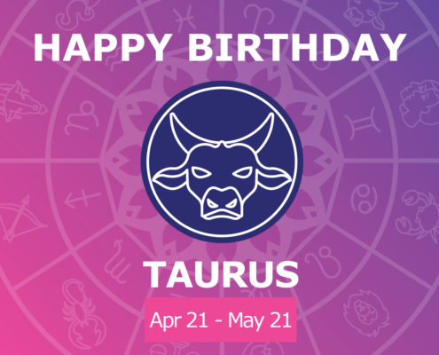 Oracloo Happy Birthday Taurus