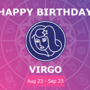 Oracloo Happy Birthday Virgo