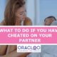 What to do if you have cheated on your partner